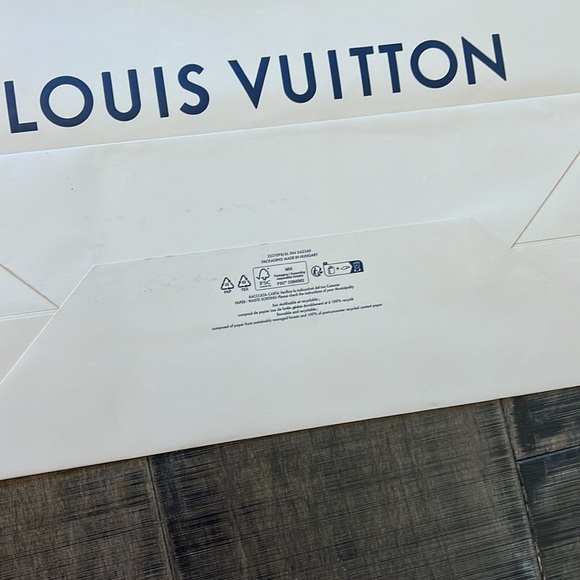 LOUIS VUITTON PAPER BAG FROM CAPRI ITALLY LV STORE - Picture 9 of 17